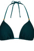 PQ Swim Bejeweled Tri Top